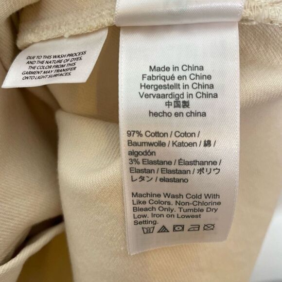 J Crew Women’s Shirtdress Button Down Midi Dress Ivory Dusty White Denim Twill‎ - Picture 7 of 9